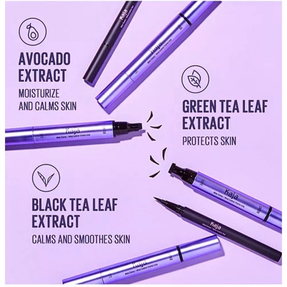 Kaja Wink Stamp Long Waterproof Wing Eyeliner Stamp & Pen in black - Picture 7 of 7